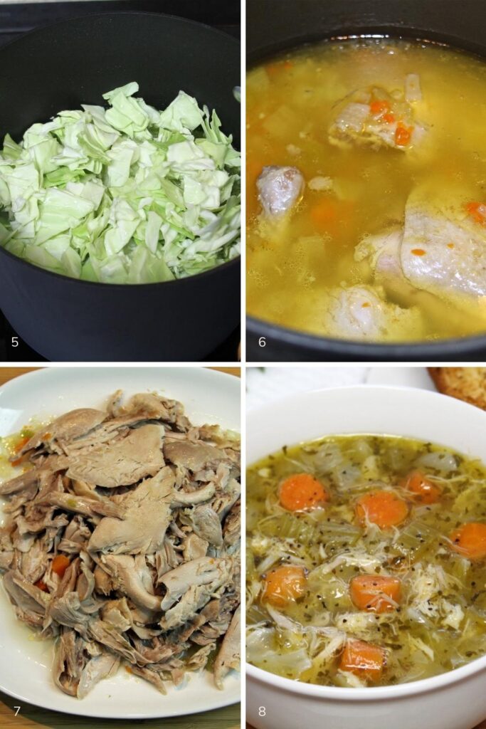 Chicken-Cabbage Soup