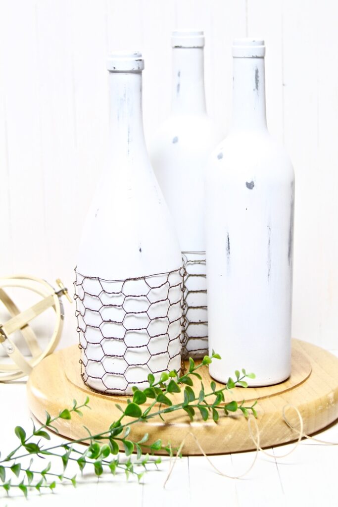 DIY Decorated Wine Bottles