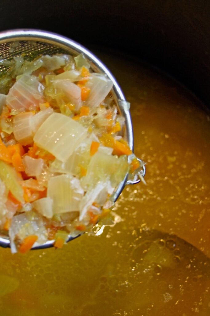 Make chicken broth