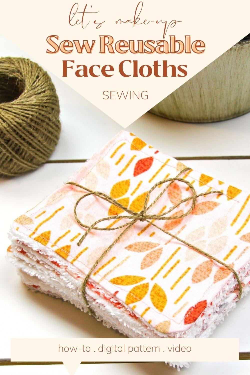 Make Reusable Face Cloths