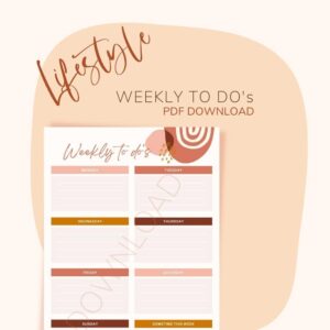 Weekly To-Do