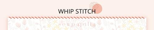 whip stitch