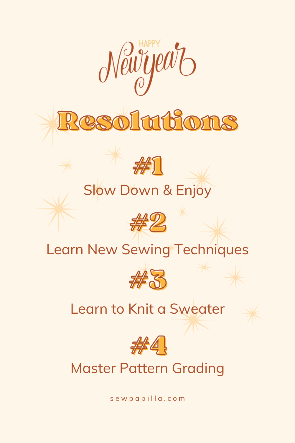 Sewing Resolutions + 2024 Plans for Sewpapilla